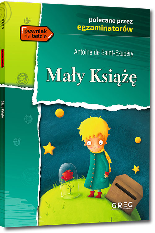 Mały Książę / Antoine de Saint-Exupéry - okładka