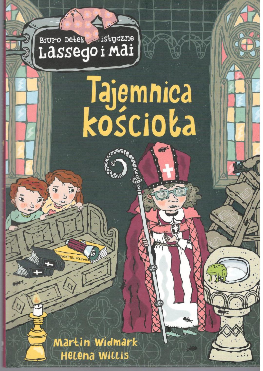 Tajemnica kościoła/ Martin Widmark, Helena Willis - okładka