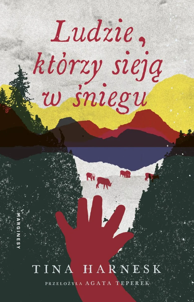 Ludzie, którzy sieją w śniegu