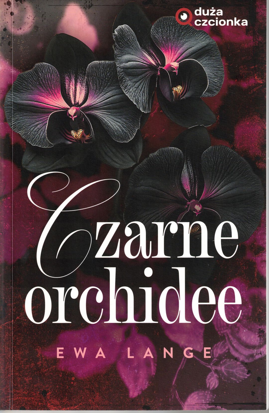 Czarne orchidee / Ewa Lange - okładka