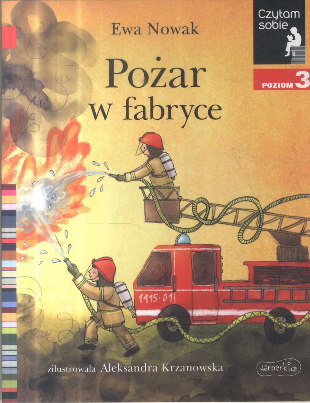 Pożar w fabryce / Ewa Nowak - okładka Pożar w fabryce / Ewa Nowak - okładka