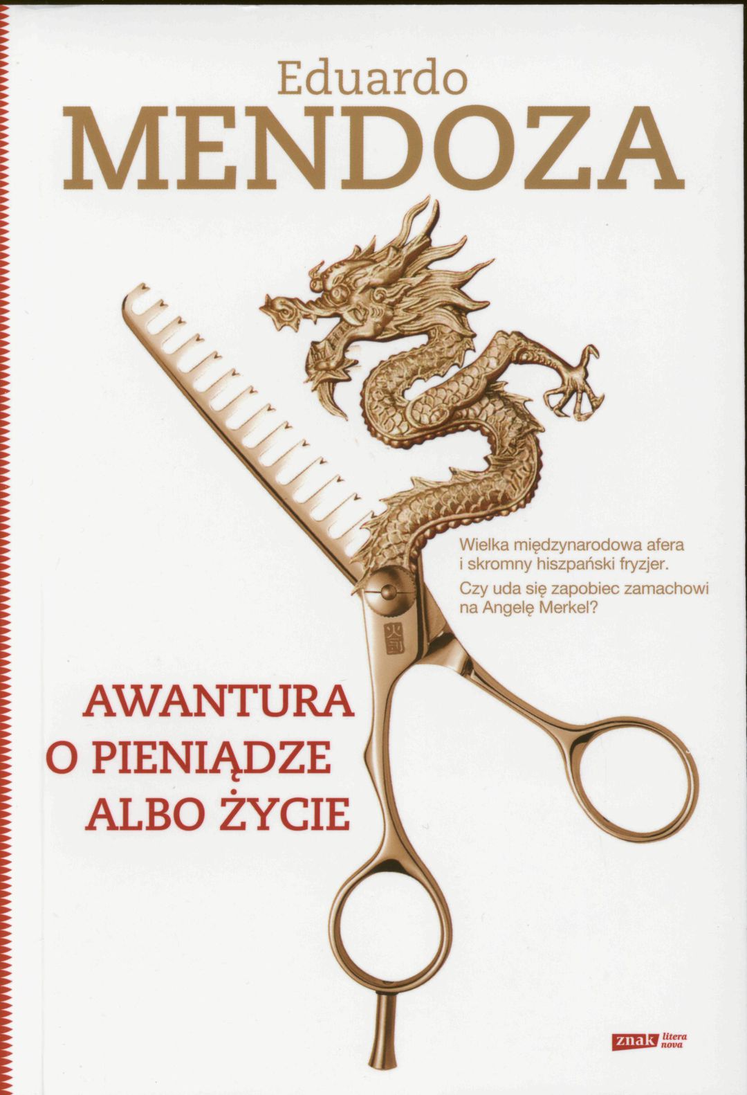 Awantura o pieniądze albo życie / Eduardo Mendoza - okładka