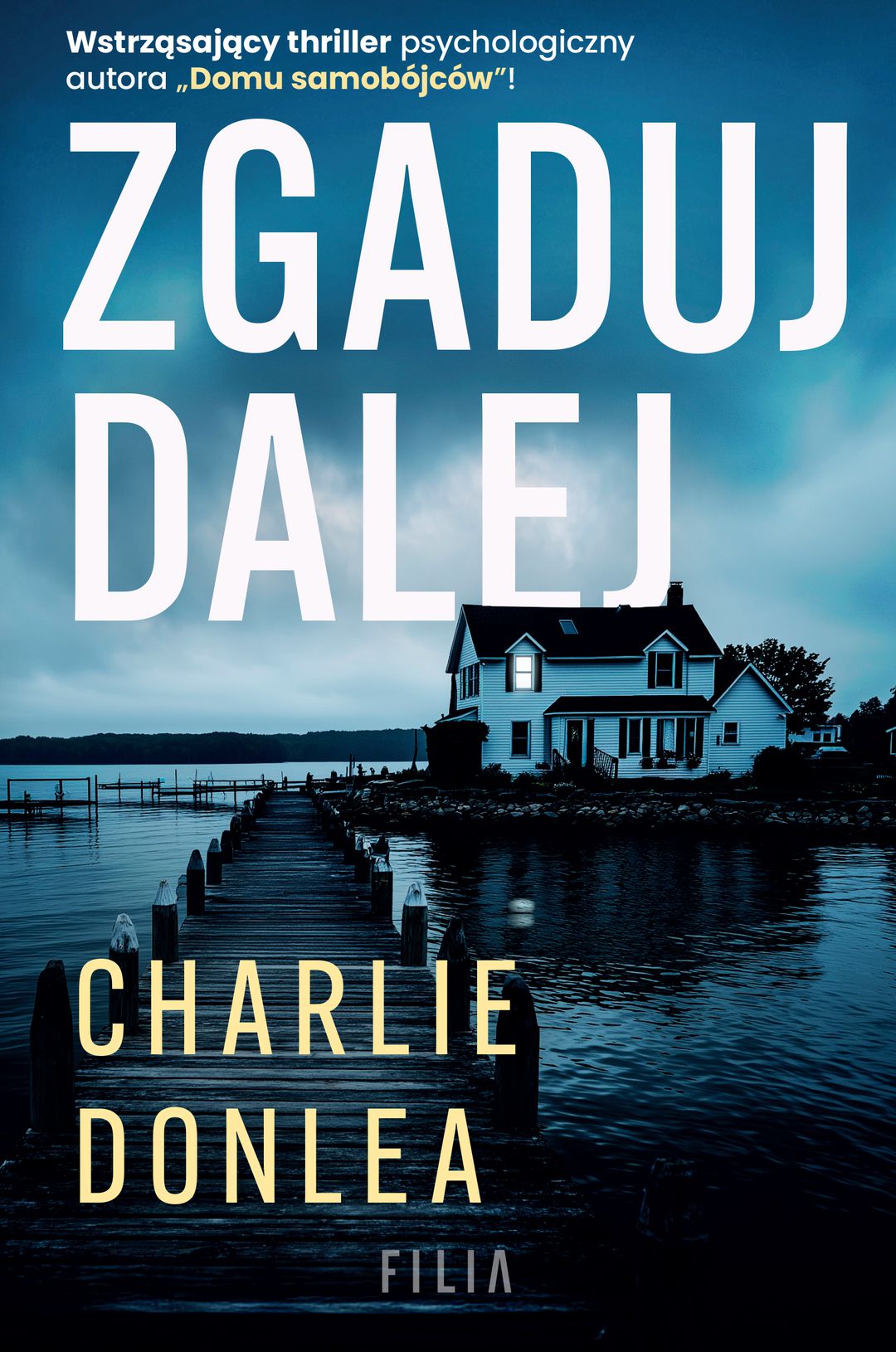 Zgaduj dalej / Charlie Donlea - okładka