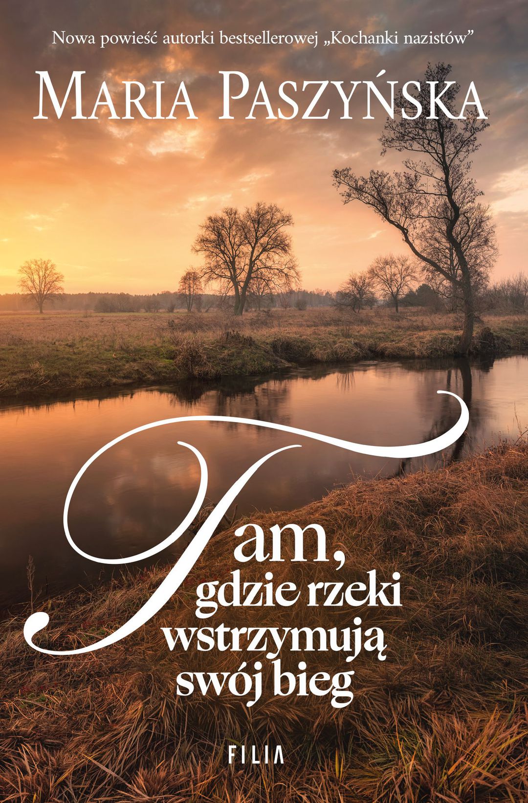 Tam, gdzie rzeki wstrzymują swój bieg / Maria Paszyńska - okładka
