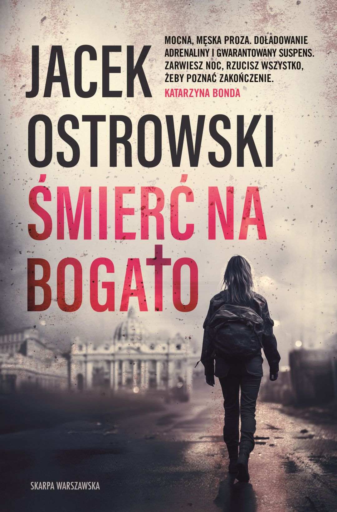 Śmierć na bogato / Jacek Ostrowski - okładka