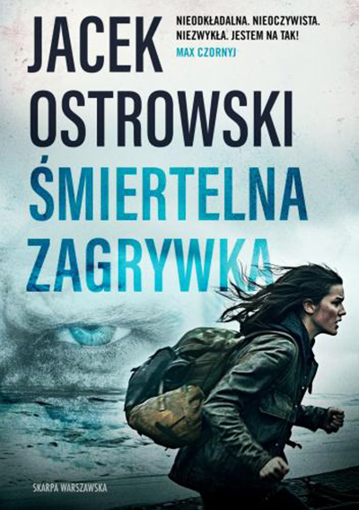 Śmiertelna zagrywka / Jacek Ostrowski - okładka